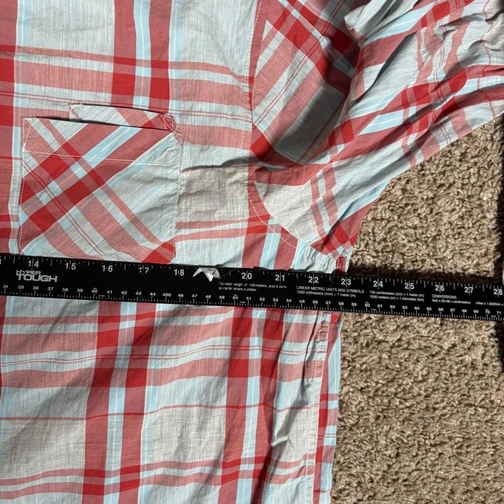 The North Face Plaid Button Up Long Sleeve Casual Shirt‎ Mens XL Outdoor Hiking